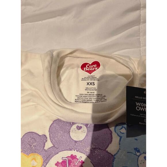 Grayson Threads Care Bears Graphic T-Shirt Women's NWT Vintage Style Tee XS - Picture 6 of 7